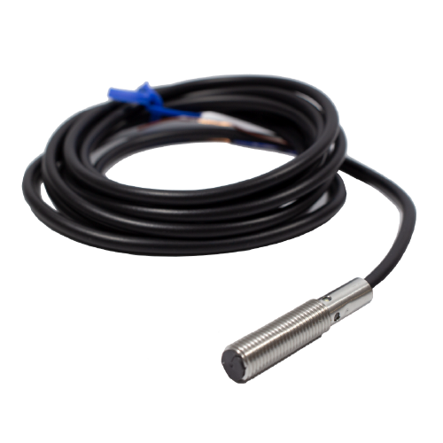 Sensor inductivo M8 PNP NO 3 hilos 10..30 Vdc con cable de 2m